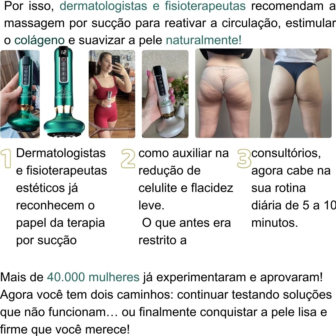 Dermatologistas e Fisioterapeutas Recomendam